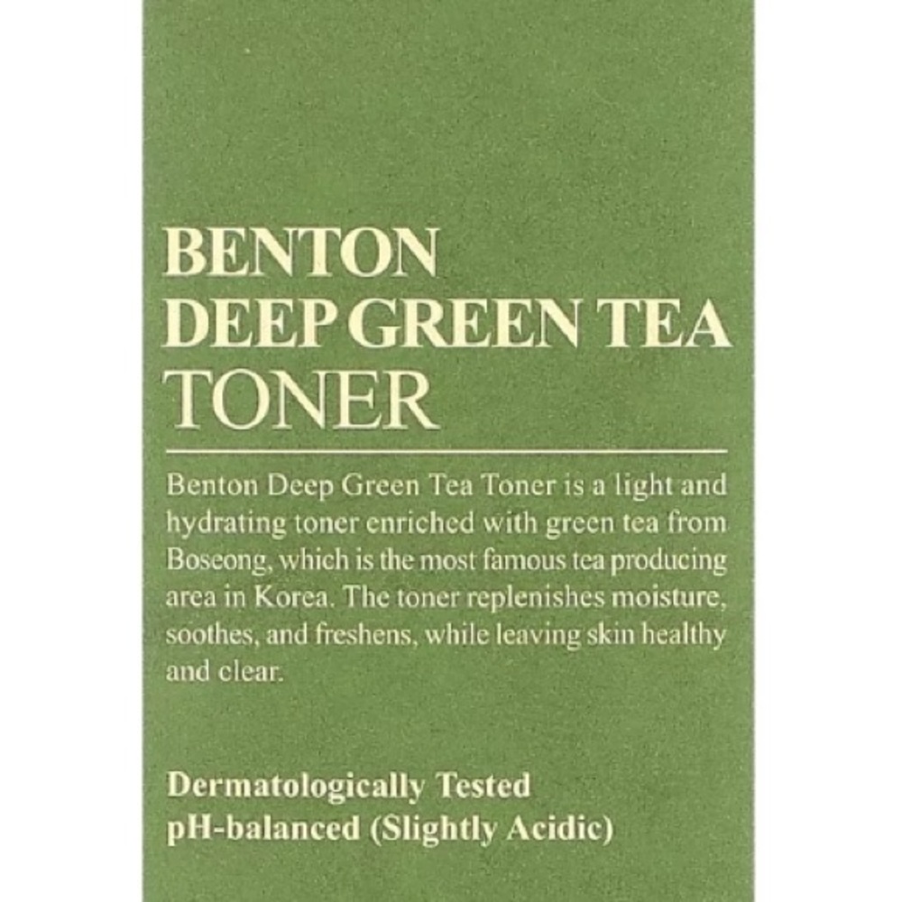 Benton Deep Green Tea Toner - Picture 9 of 9